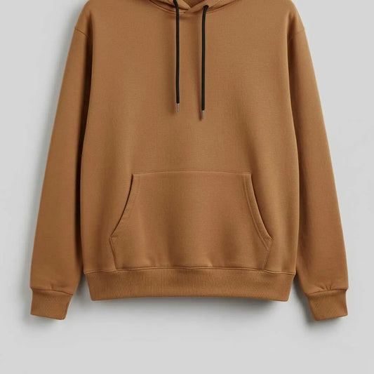 1 Pc Men's Fleece Plain Hoodie