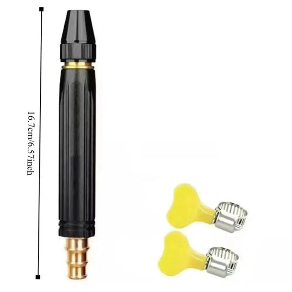 Car Wash Gun – High-pressure Metal Water Gun Nozzle For Household & Vehicle Cleaning