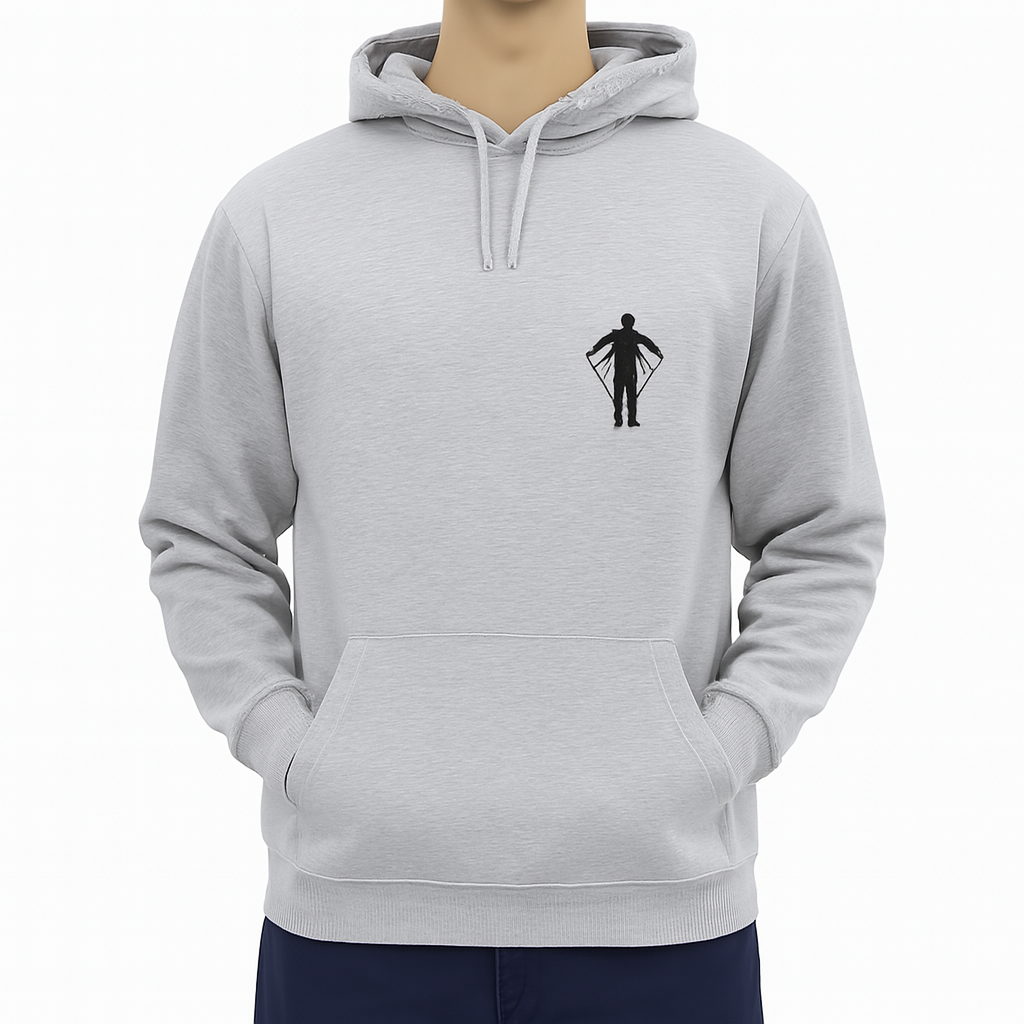 New Summer Collection Full Grey Hoodie FLY MAN Printed For Men And BoysNew Summer Collection