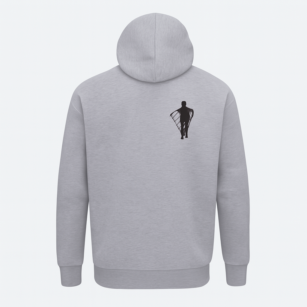 New Summer Collection Full Grey Hoodie FLY MAN Printed For Men And BoysNew Summer Collection
