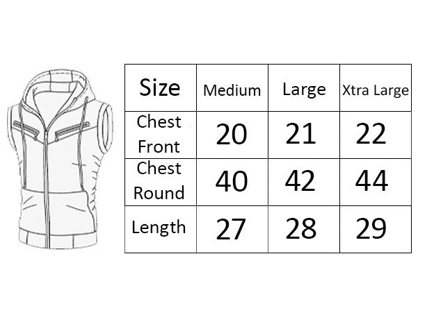 Men’s Casual Zip-Up Jaqueta Hoodie