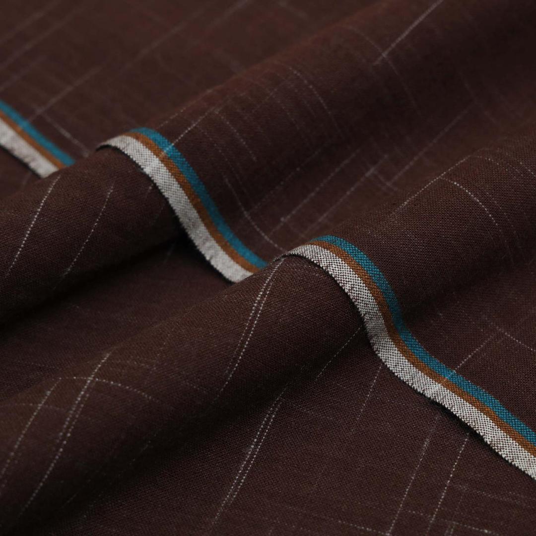 Men’s Unstitched Cotton Plain Suit