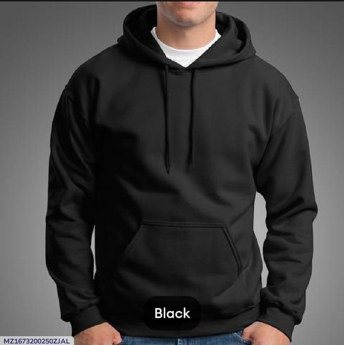 1 Pc Men's Fleece Printed Hoodie