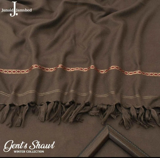 1 Pc Men's Pashmina Wool Plain Shawl